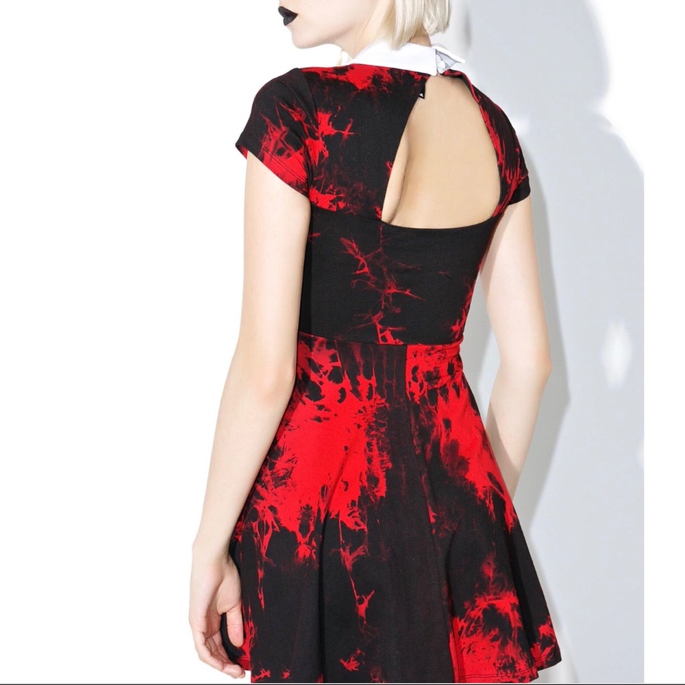 ❌🚫SOLD🚫❌Killstar Goth Skater Dress - Picture 3 of 8